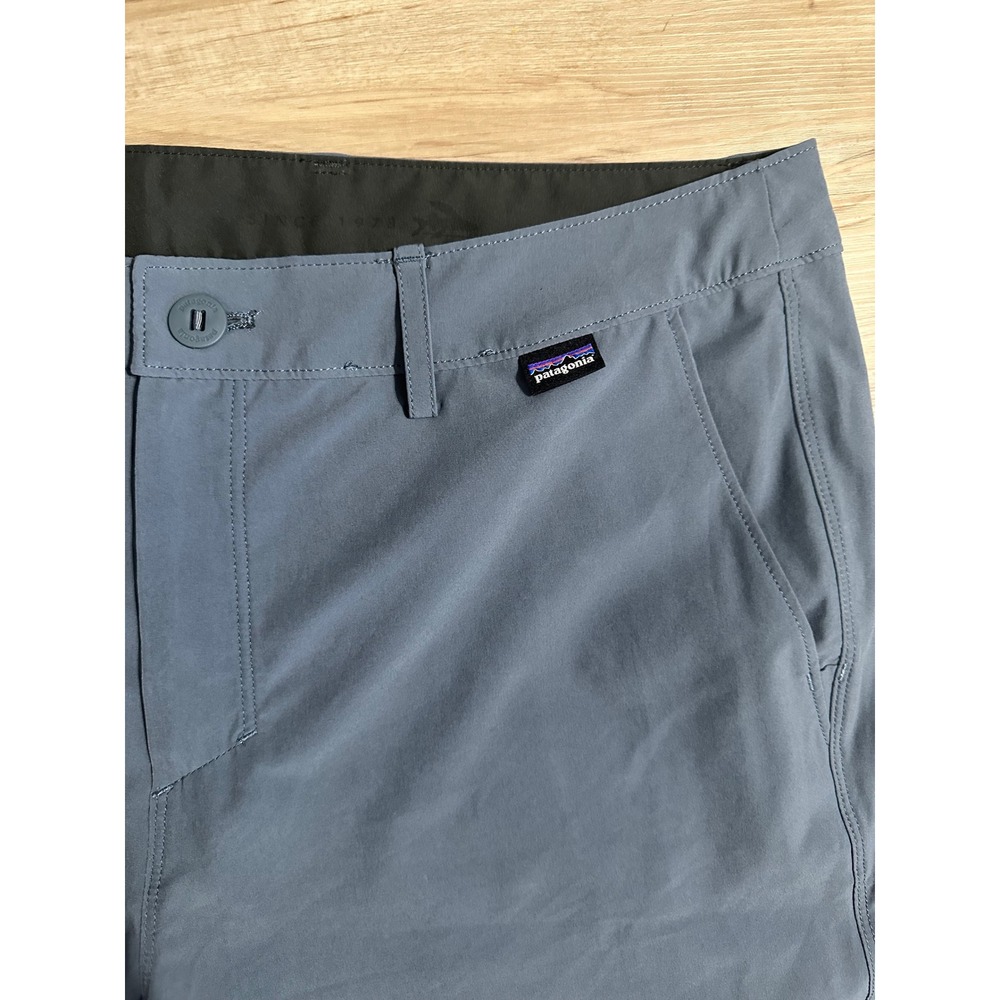 Patagonia Men's Hydropeak Hybrid Walk Shorts Size 34 Gray - Picture 2 of 8